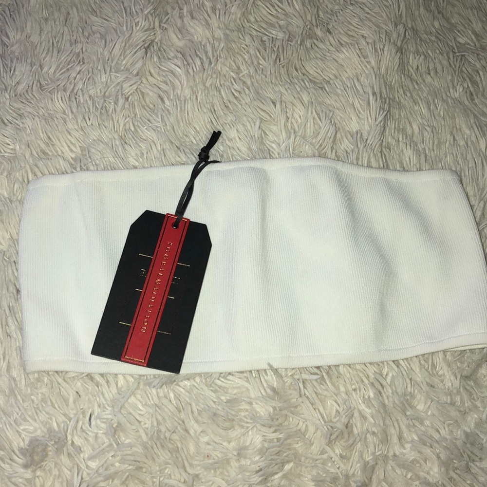 H&M X Balmain bandeau piece NWT